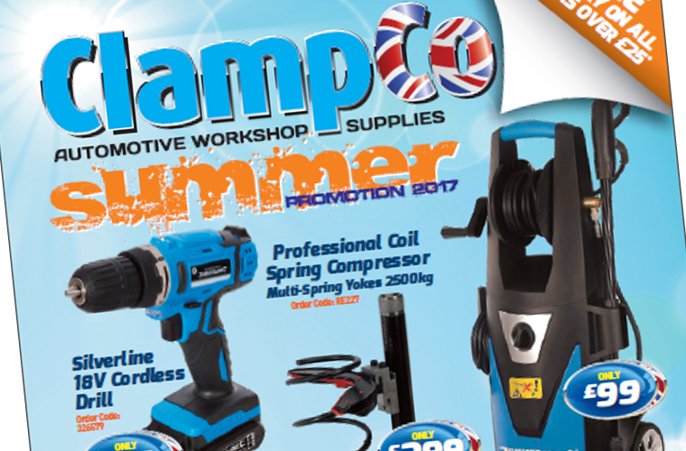 Latest workshop deals in ClampCo’s summer promotion