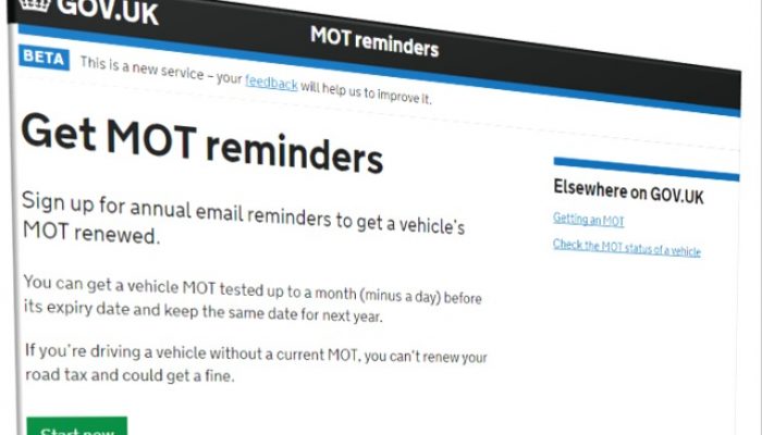 DVSA calls on garages to test out new MOT reminder service ahead of official launch