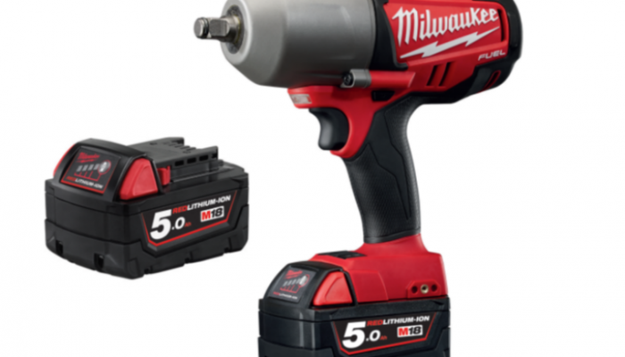 Milwaukee M18 fuel ½” high torque impact wrench with friction ring