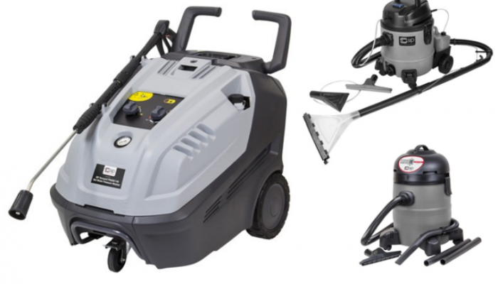 SIP valet pack with pressure washer, valeting machine and vacuum cleaner