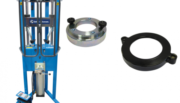 Sykes-Pickavant launches service packs for coil spring compressor workstation