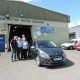 AutoCare garage presents customer with brand new Peugeot 208