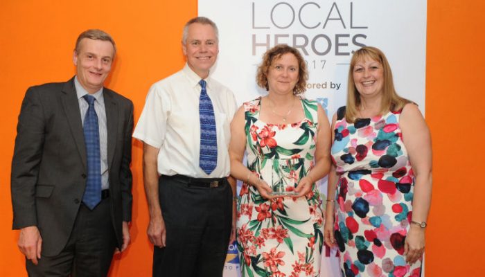 Comline supports Bedfordshire charities by sponsoring Local Heroes award