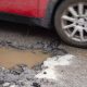 Pothole breakdowns rise by a third despite mild and dry weather