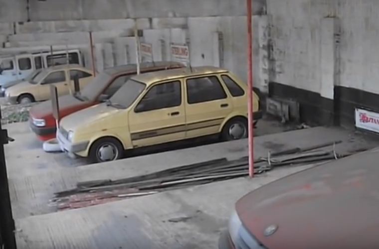 Watch: abandoned dealership trapped in time warp