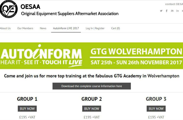 OESAA gears up for Autoinform 2017 in Wolverhampton