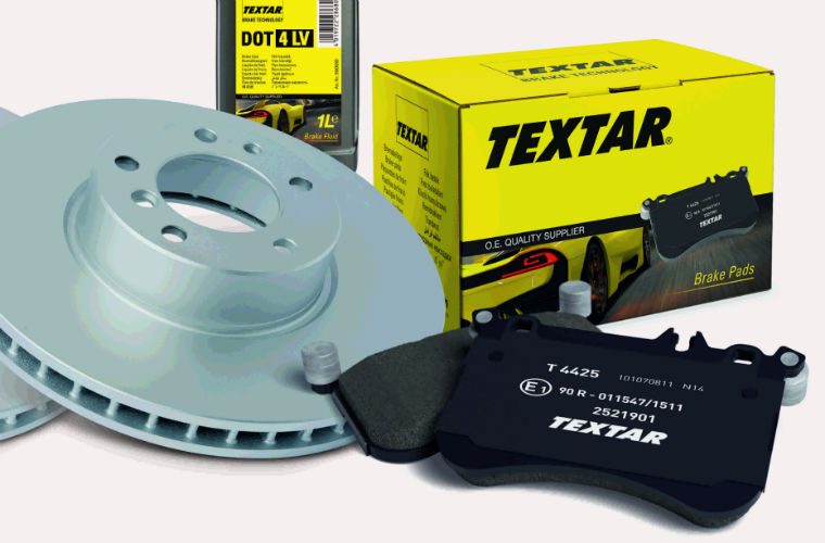 Textar coated brake discs rise above the competition in TMD Friction test