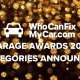 WhoCanFixMyCar garage awards 2017 categories announced