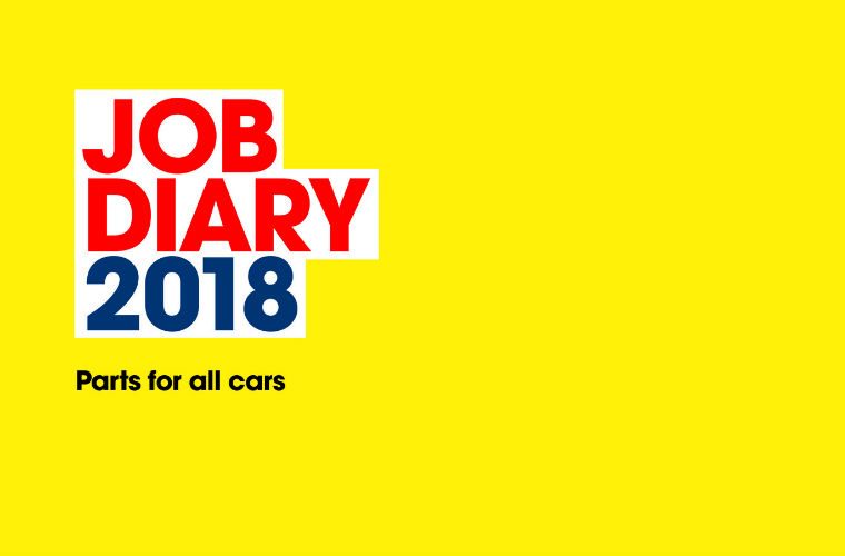 Free job diaries available from GSF Car Parts