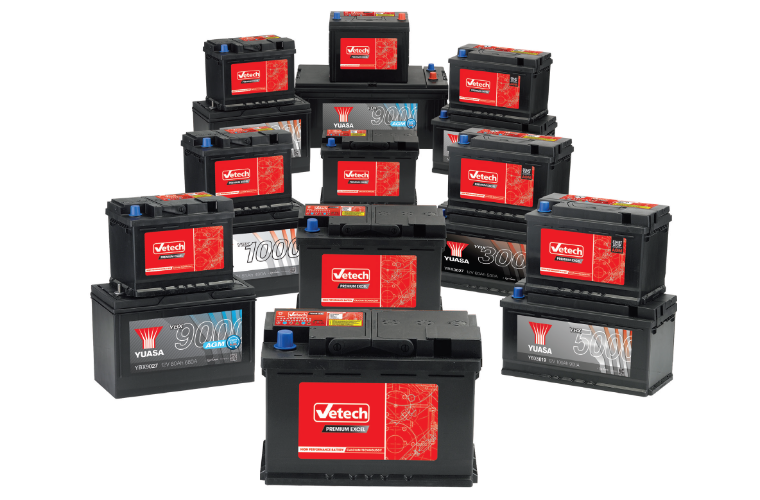 Buy now, pay later on Vetech and Yuasa batteries at GSF Car Parts