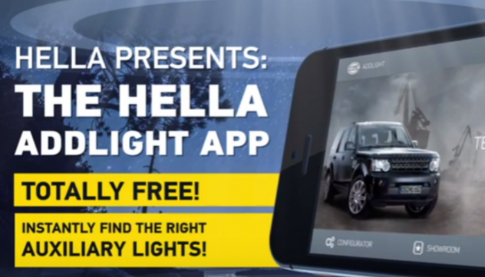 Real-time auxiliary light fitting made easier with latest HELLA app