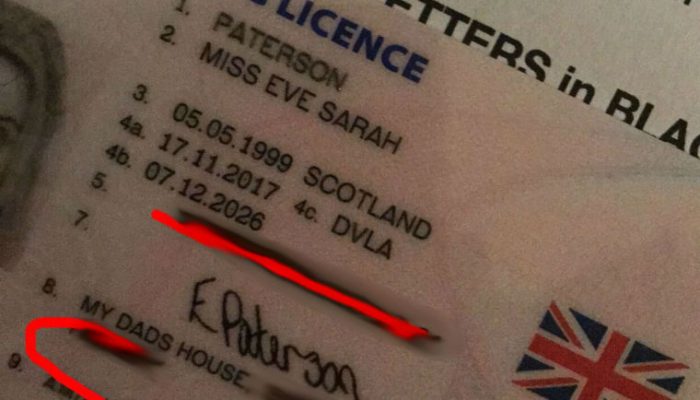 DVLA fails to notice hilarious driving licence error