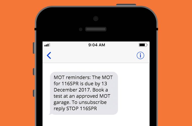 DVSA officially launches test version of its MOT reminder service