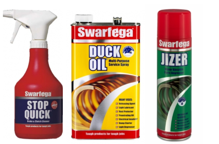 Workshop cleaning solutions by Swarfega