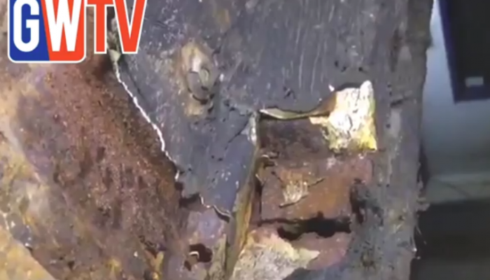 Video: MOT horror as tester discovers rusty holes filled with silicone on kids minibus