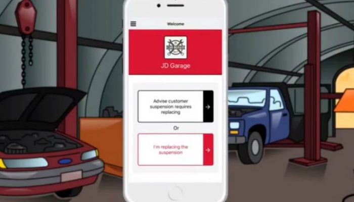 Video: Free app by KYB provides suspension maintenance support for technicians