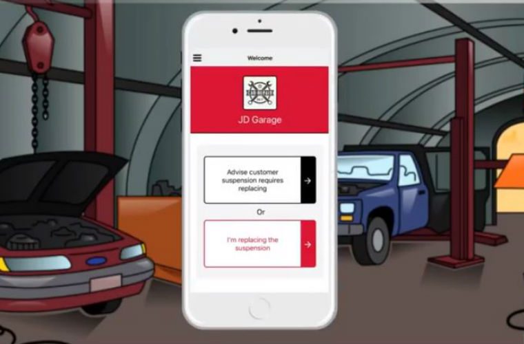 Video: Free app by KYB provides suspension maintenance support for technicians