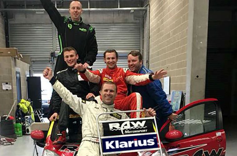 Citroen C1 endurance race supported by Klarius exhaust systems