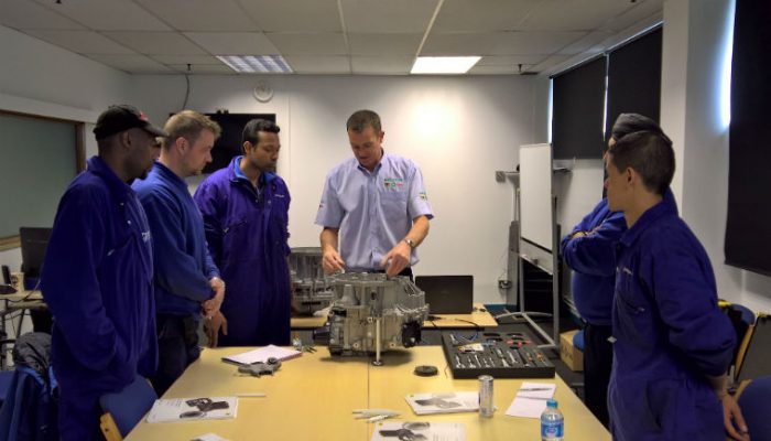REPXPERT double clutch training course capacity extended