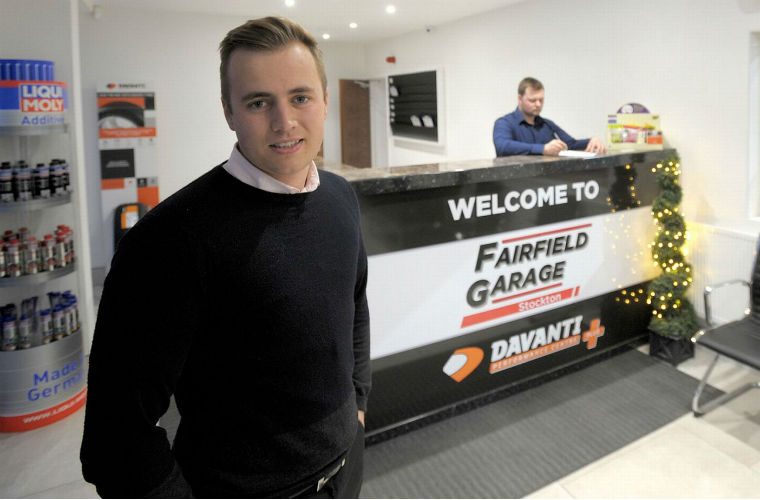 Your garage: enthusiastic 24-year-old ploughs investment into new garage business