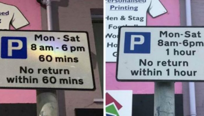 Updated parking signs confuse Bangor drivers