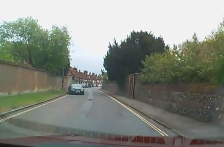 Watch: speeding Bentley crashes into pensioner’s car at 85mph