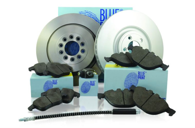 Blue Print highlights braking range more than 10,000 part numbers