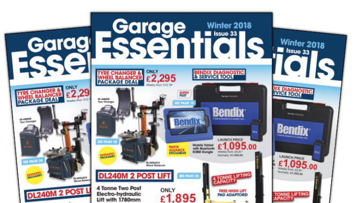 The Parts Alliance launches its winter 2018 “Garage Essentials”