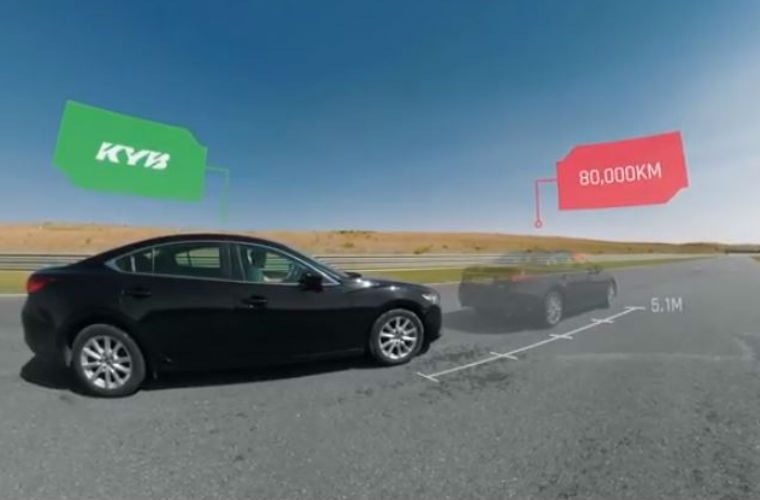 Video: emergency braking test highlights benefits of maintaining shock absorbers