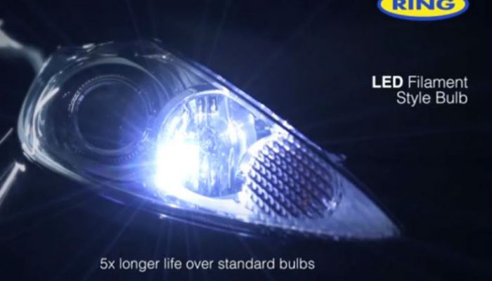 Watch: Ring automotive introduce filament style LEDs