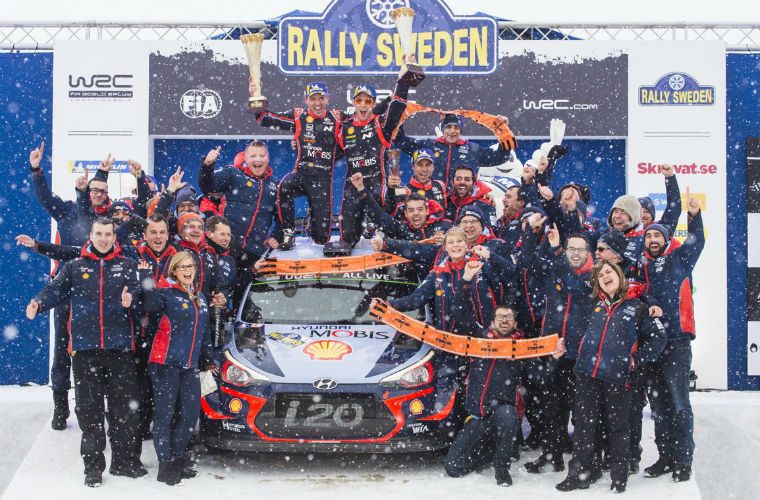 Tenneco beneficiary makes history at 66th Rally Sweden Race