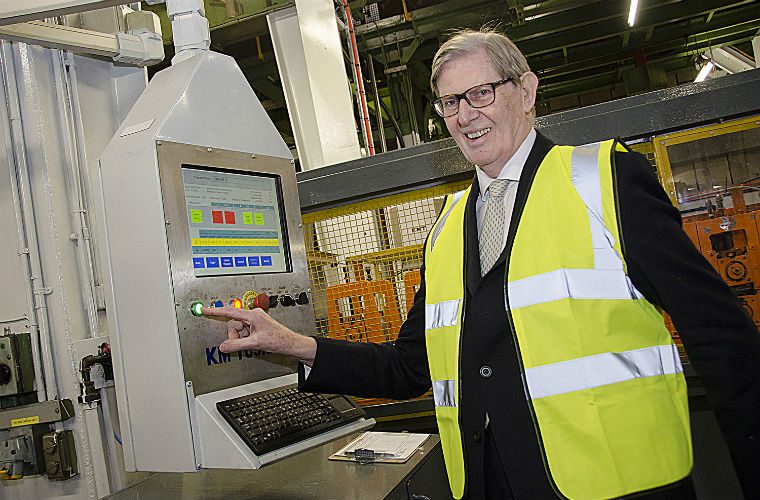 Watch: Sir Bill Cash MP opens £1M investment at Klarius
