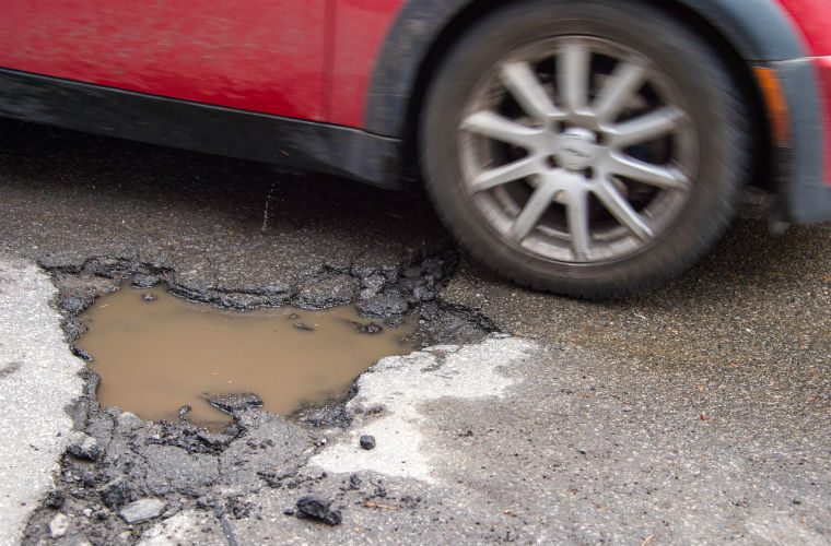 RAC attends highest number of pothole-related breakdowns in three years