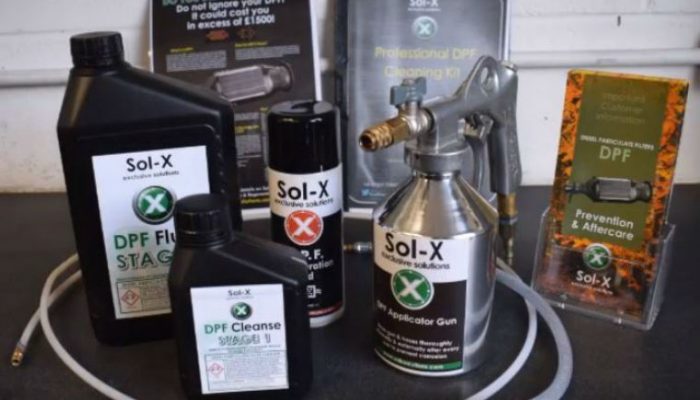 Sol-X release DPF cleaning guide for mechanics