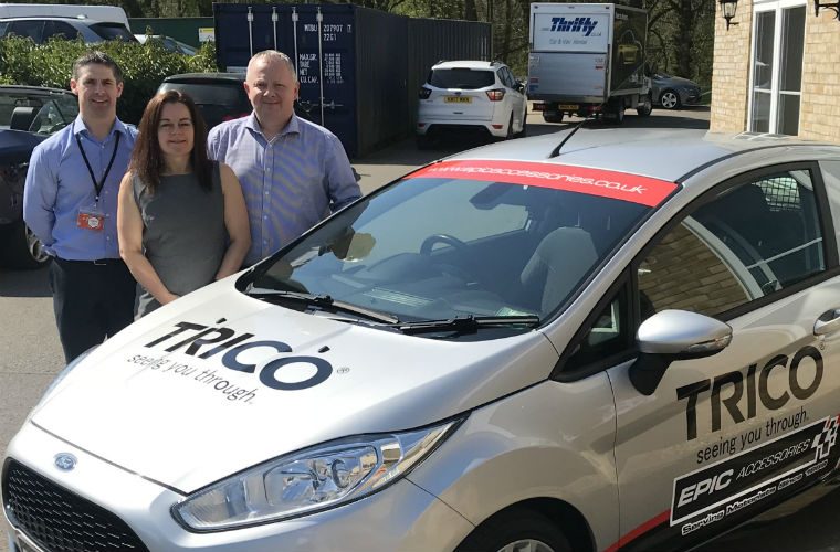 TRICO gives away liveried van at A1 trade show