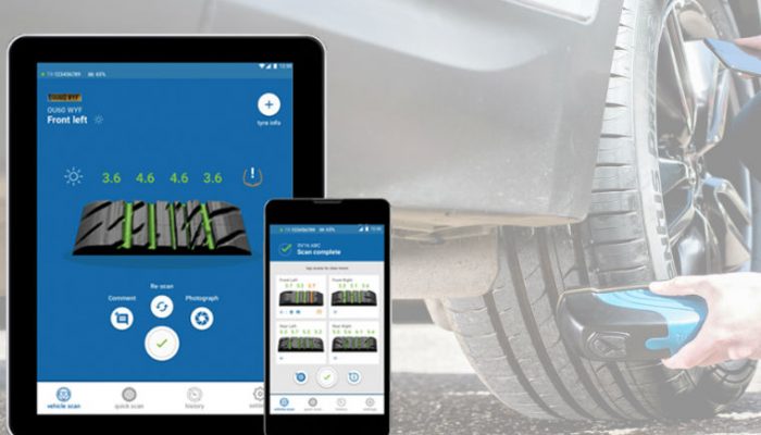 Video: Analyse tyre tread levels quicker and easier with innovative tyre scanner