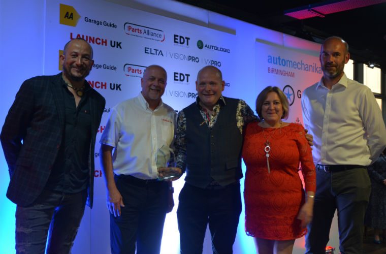 The Garage Whitburn gets special congratulations following awards evening