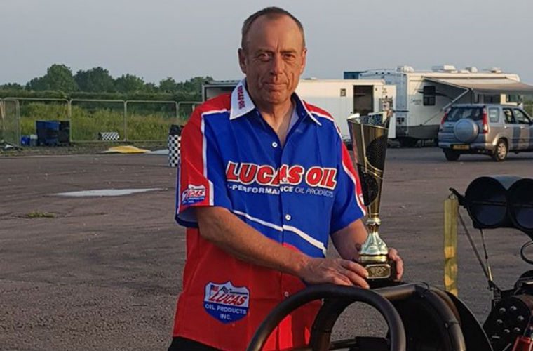 Lucas Oil sponsored drivers collect Santa Pod Raceway trophies