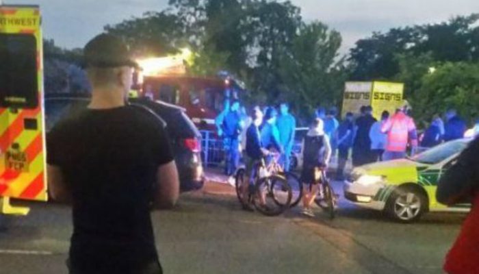 Five seriously injured following boy racer’s failed drift manoeuvre