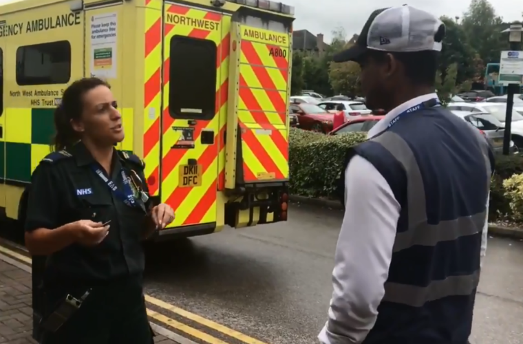 Video: Parking firm suspended over ambulance ticket