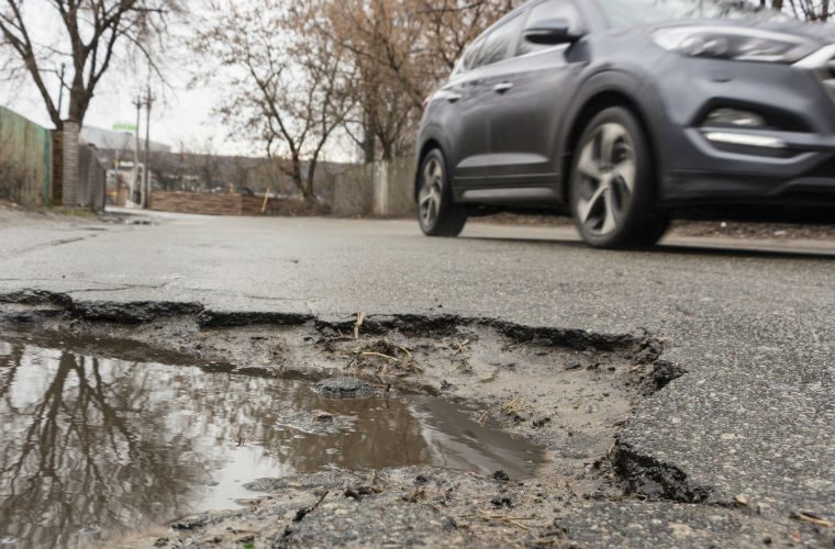Pothole breakdowns reach three-year springtime high