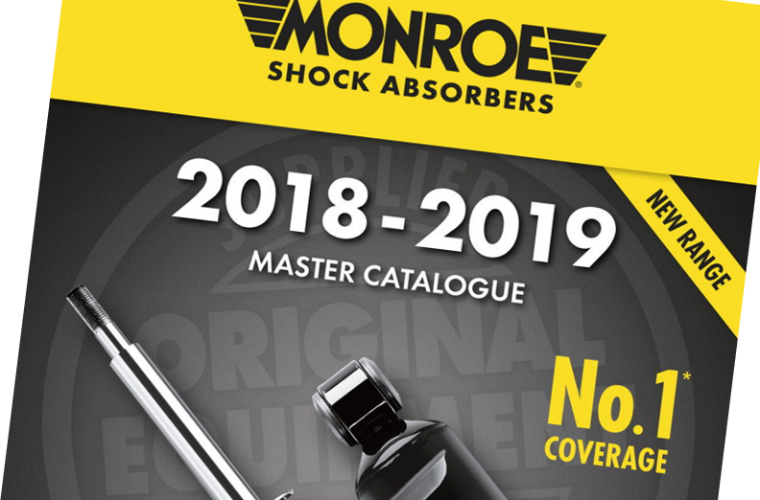 Tenneco publishes new Monroe light-vehicle shock absorber catalogue