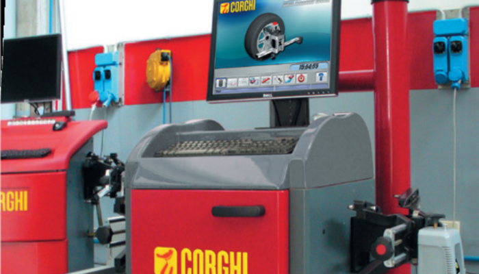 Corghi Four-post lift and wheel alignment package deals from REMA TIP TOP
