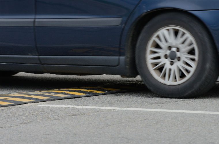 More than a fifth drivers report speed bump damage to their car