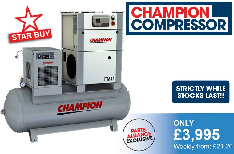 Garage Essentials: Champion Compressors 11 kW air station introductory offer