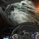 Police condemn driver over damaged windscreen