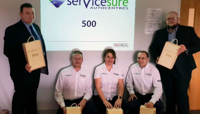 Servicesure network signs 500th member