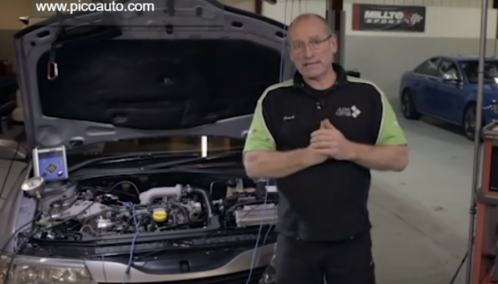 Watch: Frank Massey on how to use PicoScope for common rail pressure sensor testing