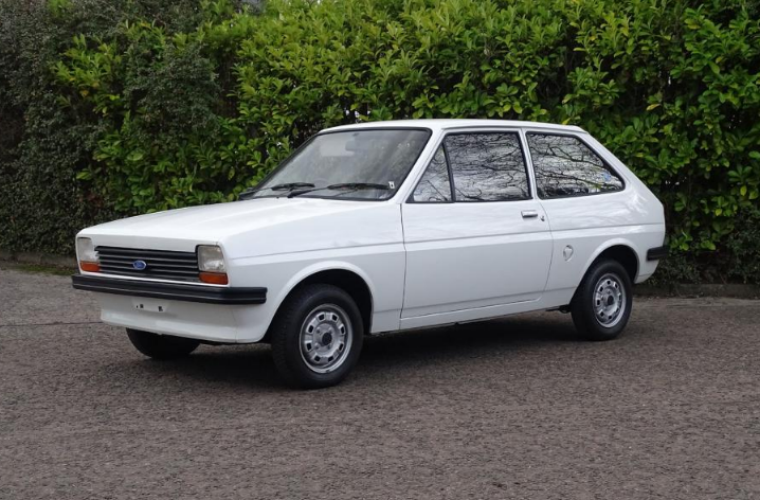 Unregistered 1978 Ford Fiesta with just 140 miles on the clock to be sold at auction