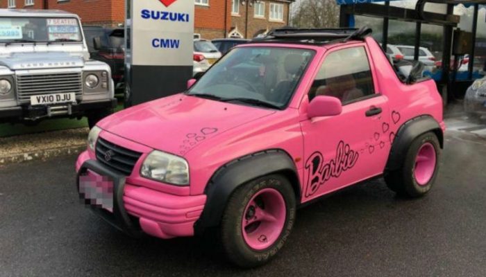 Cash-strapped Katie Price removes her ‘Barbie car’ from Ebay over online abuse